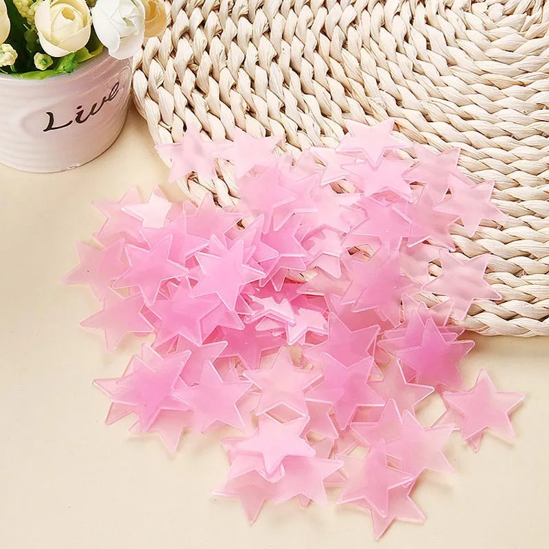 Noctilucent Star Sticker Pink