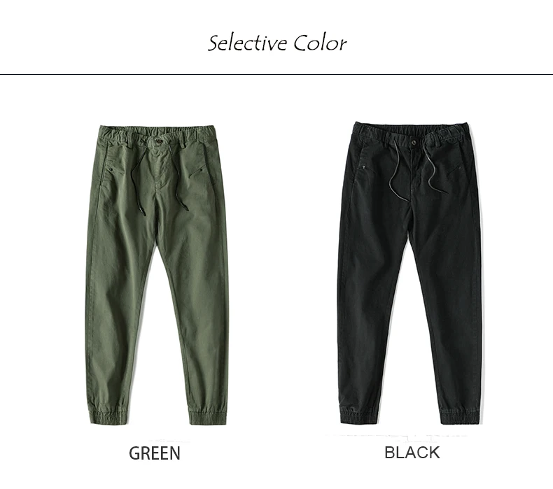 Htlb бренд на весну и зиму новая Для мужчин мода Slim Fit Повседневное брюки Trousers100% хлопок человек из сплошной мягкой брюки мужские по выгодной цене