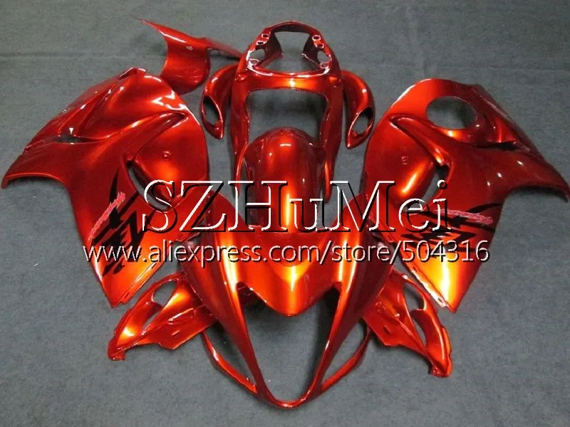 No. 9 orange впрыска топлива для SUZUKI Hayabusa GSXR1300 08 09, 10, 11, 12, 13, 15 43SH1 GSXR 1300 2008 2009 2010 2011 2013 обтекатели - Цвет: No. 9