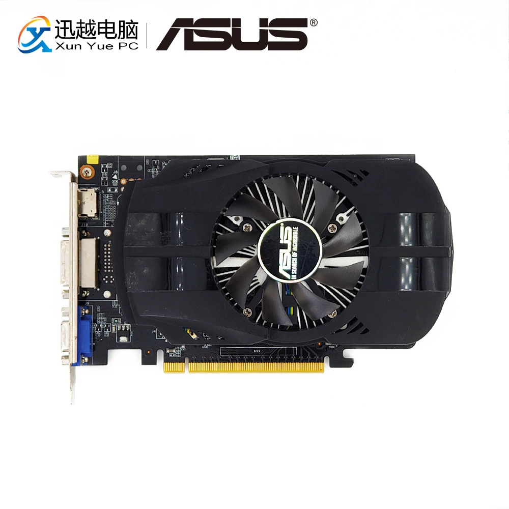 

ASUS GTX750TI-FML-OC-2GD5 Original Graphics Cards 128 Bit GTX 750 TI 2G GDDR5 Video Card VGA DVI HDMI 1072MHz~1150MHz GTX750TI