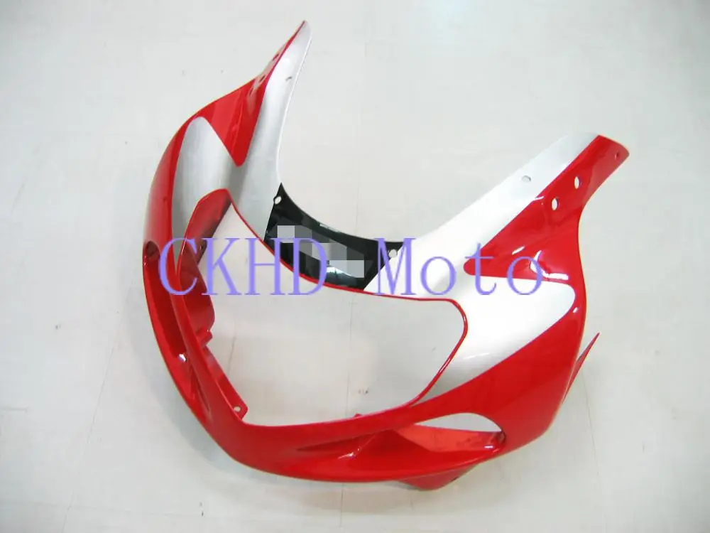 Мотоцикл для SUZUKI GSXR1000 GSXR 1000 K1 2001-2002 01-02 передний верхний нос обтекатель ABS пластик - Цвет: Прозрачный