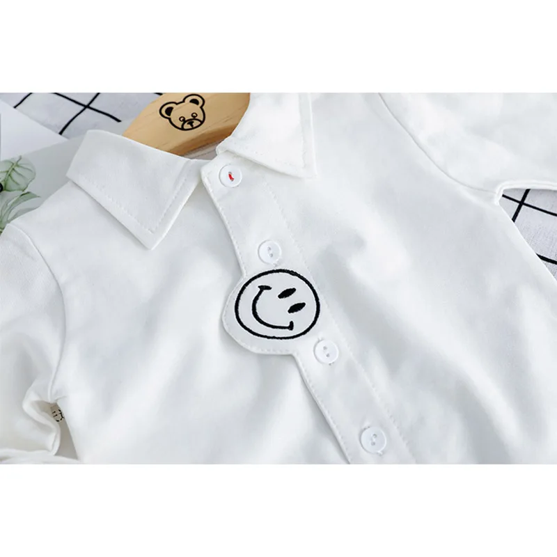 Весна-осень комплект детской одежды Одежда для маленьких мальчиков Одежда для маленького мальчика 4 года пальто с длинными рукавами+ рубашка+ Штаны Мода