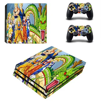 0064 Homereally PS4 Pro кожи Dragon Ball Z игры Дизайн ПВХ HD Стикеры чехол для playstaion 4 Pro консоли и контроллер кожи PS4 Pro - Цвет: 0064