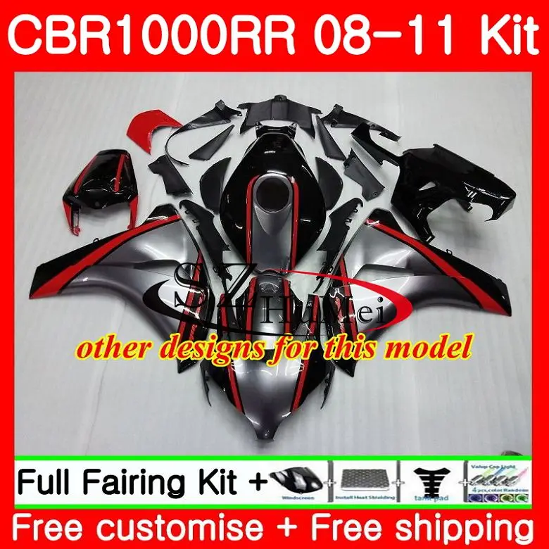 Комбинезоны для HONDA CBR1000 RR CBR 1000 RR 08 11 Топ Красный Пламя 59HS12 CBR1000RR 08 09 10 11 CBR 1000RR 2008 2009 2010 2011 обтекатели