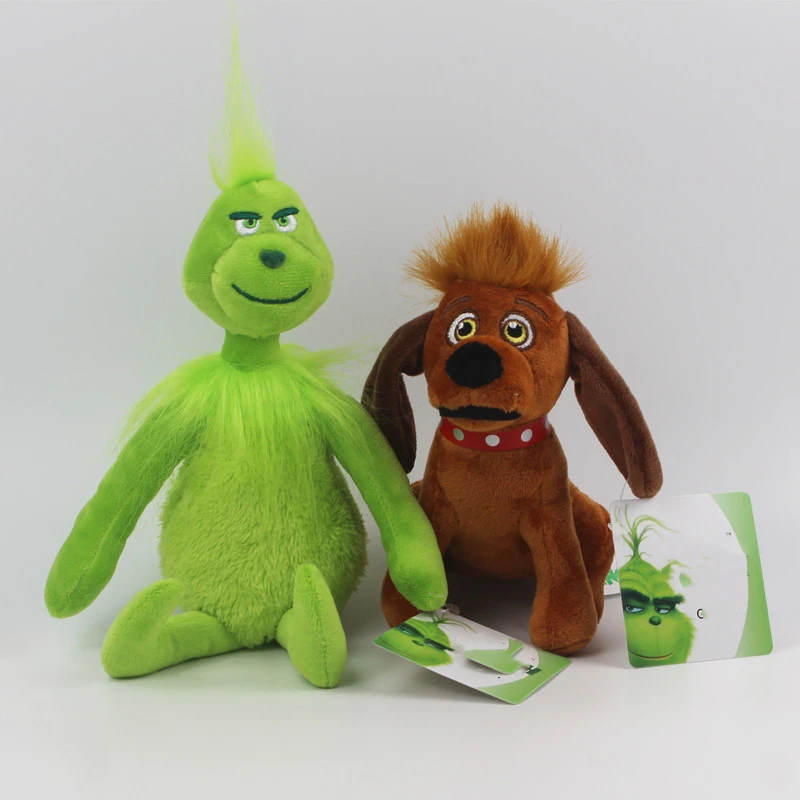 Grinch 18-30 см Grinch плюшевые игрушки как Grinch украли Grinch Max собака плюшевые куклы игрушки мягкие игрушки для детей