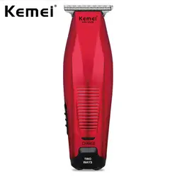 Kemei-5026 профессии машинка для стрижки волос Перезаряжаемые волос, триммеры 0 мм лысый выточки стрижка машины с USB кабель