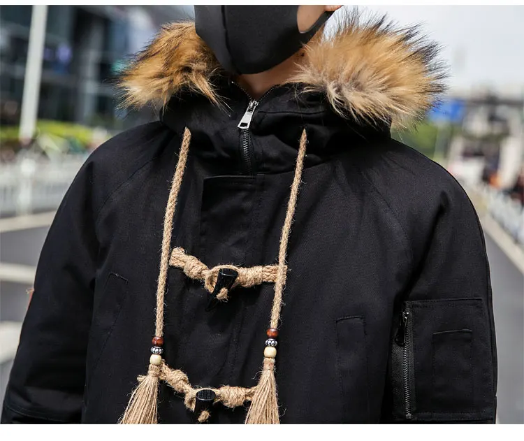 Молодежная зимняя куртка Пальто Верхняя одежда Мужская теплая куртка MOOWNUC Парка мужская 2018 утолщенная брендовая одежда повседневная