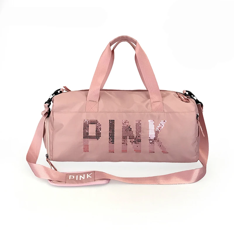 sports bag pink