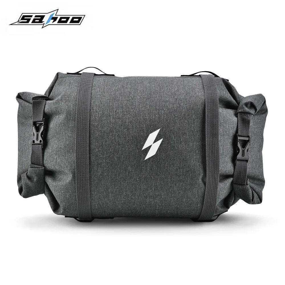 Platinum SAHOO 5L велосипедные сумки Светоотражающая велосипедная горная дорога сумка для велосипеда на руль Руль Передняя труба сумка велосипедный карман - Цвет: Platinum