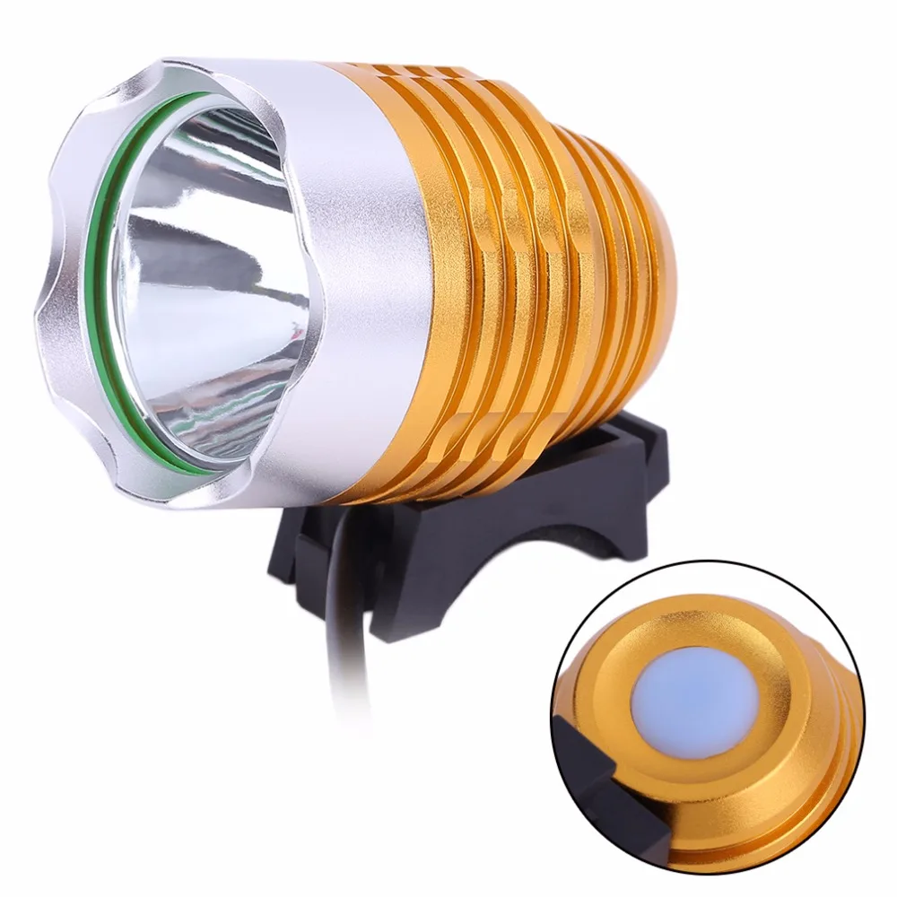 Best 2000 Lumens XM-L T6 LED HeadLight Bicycle Waterproof 3 Mode USB/DC Bike Bicycle Front Light drop shipping 22