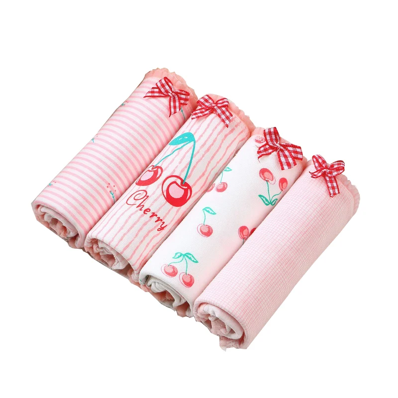 

Women's Panties Printed Cotton Underwear Girl Briefs Lingerie Ladies Underpants Stripe Woman Intimate Female Panty Drop Shipping