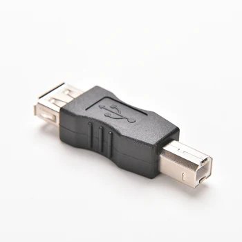 

USB 2.0 Type A Female To USB Type B Male Converter Adapter USB Print Cable Conector Changer 1 Pcs Simple adapter for USB