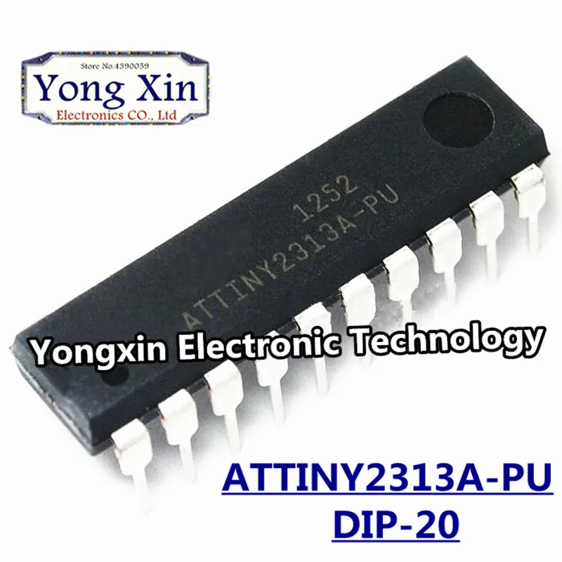 5 шт./лот ATTINY2313A-PU ATTINY2313A PU ATTINY2313 ATTINY 2313 ATMEL 8-битный чип микроконтроллера