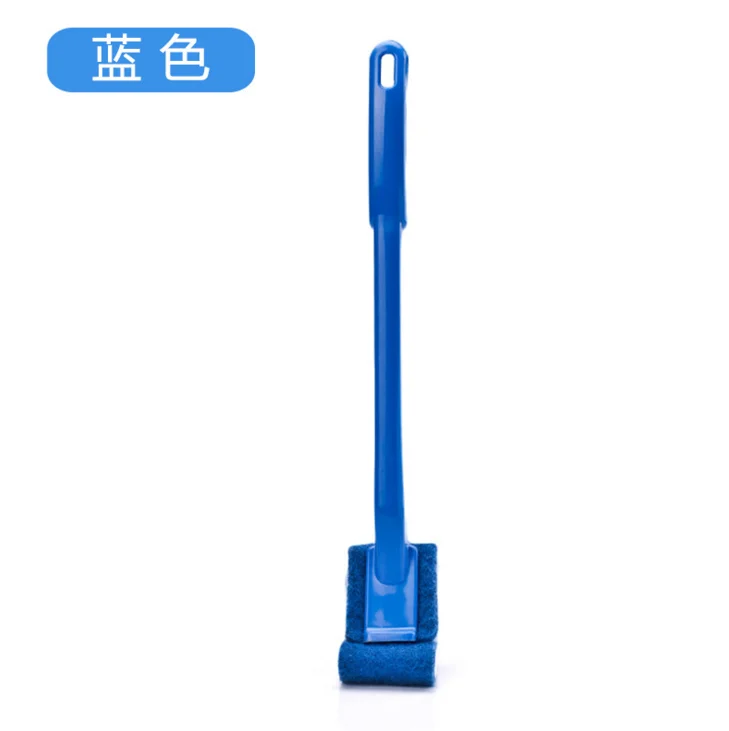 blue Щетка Для Чистки унитаза, артефакт, без мертвых углов, щетка для унитаза, мягкая щетка для чистки, длинная ручка, бытовая щетка WF3111401 - Цвет: blue