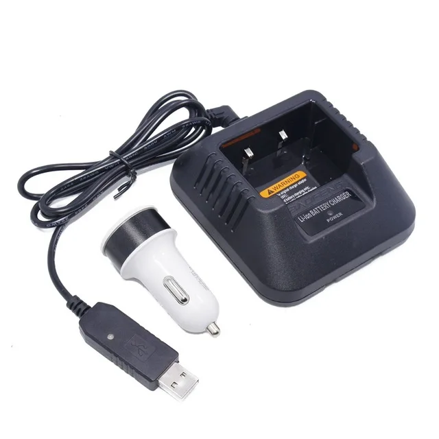 USB charger for car Baofeng UV-5R EU/US/UK/AU/USB/Автомобильное зарядное устройство для Baofeng UV-5R DM-5R Plus портативная рация UV 5R UV5R двухстороннее радио - Цвет: USB charger for car