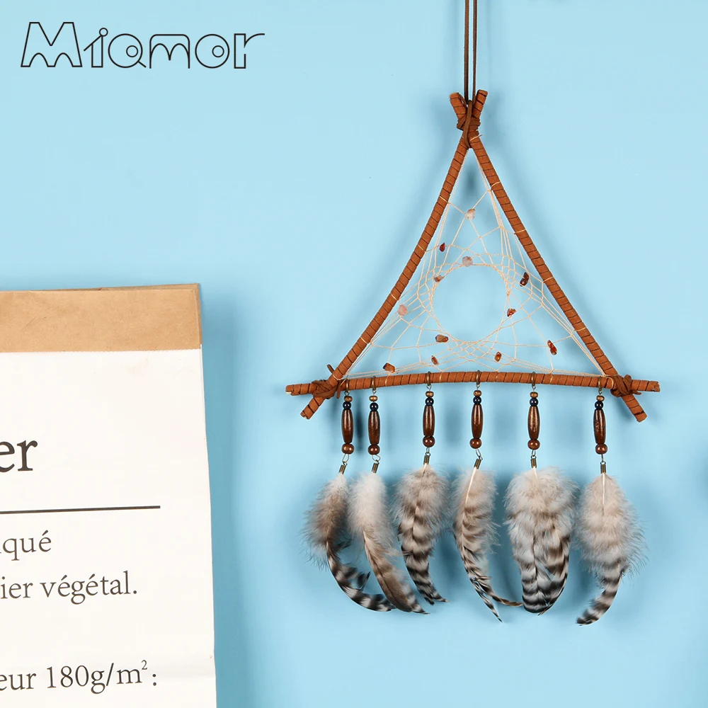 Миамор триангуло Ловец снов и ветряных колокольчиков украшение детской комнаты
