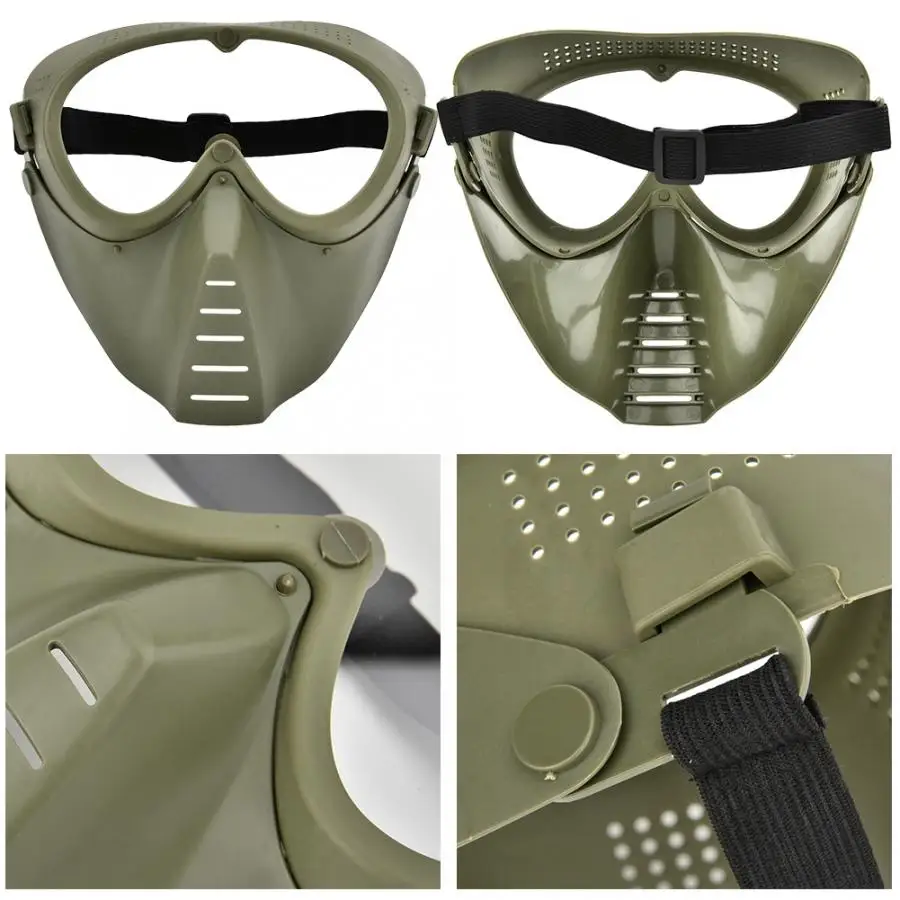Masque A газ защитная маска для лица Защитная маска зеленая пчелиная форма пейнтбол тактическая маска защитное оборудование защитная маска