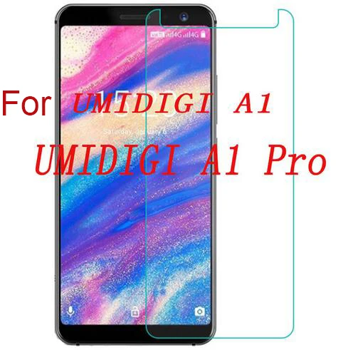 Защитное закаленное стекло 2 5D для передней панели телефона UMIDIGI A1