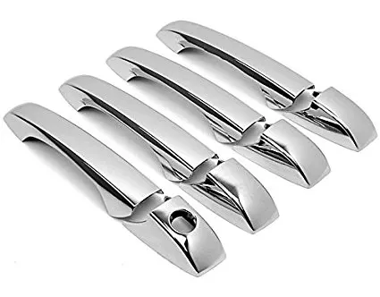 Chrome Side Door Handle Cover Trims For 05 10 Chrysler 300 300c