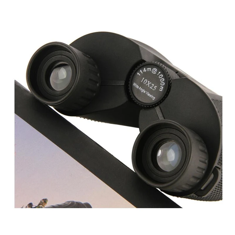 FIRECLUB 10X25 Binoculars HD Telescope Outdoor Performance Dedicated Double Green Film Hot Selling Binoculars