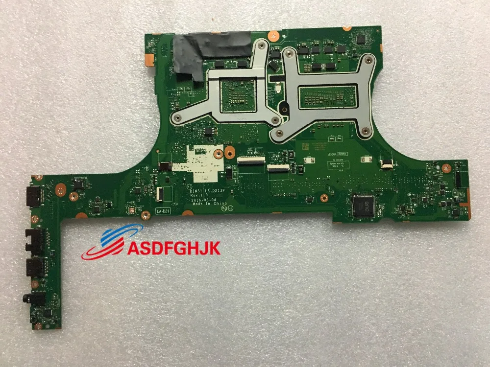 BIMS1 LA-D213P FRU 01AW244 материнская плата для ноутбука lenovo для ThinkPad E560P TESED OK