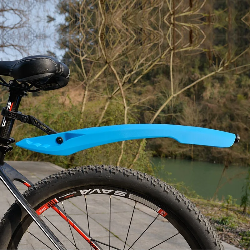Колесо вверх флекционный велосипед MTB передний задний светодиодный грязезащитный щиток велосипедный щиток пластиковая БЫСТРОРАЗЪЕМНАЯ велосипедная задняя фара крылья