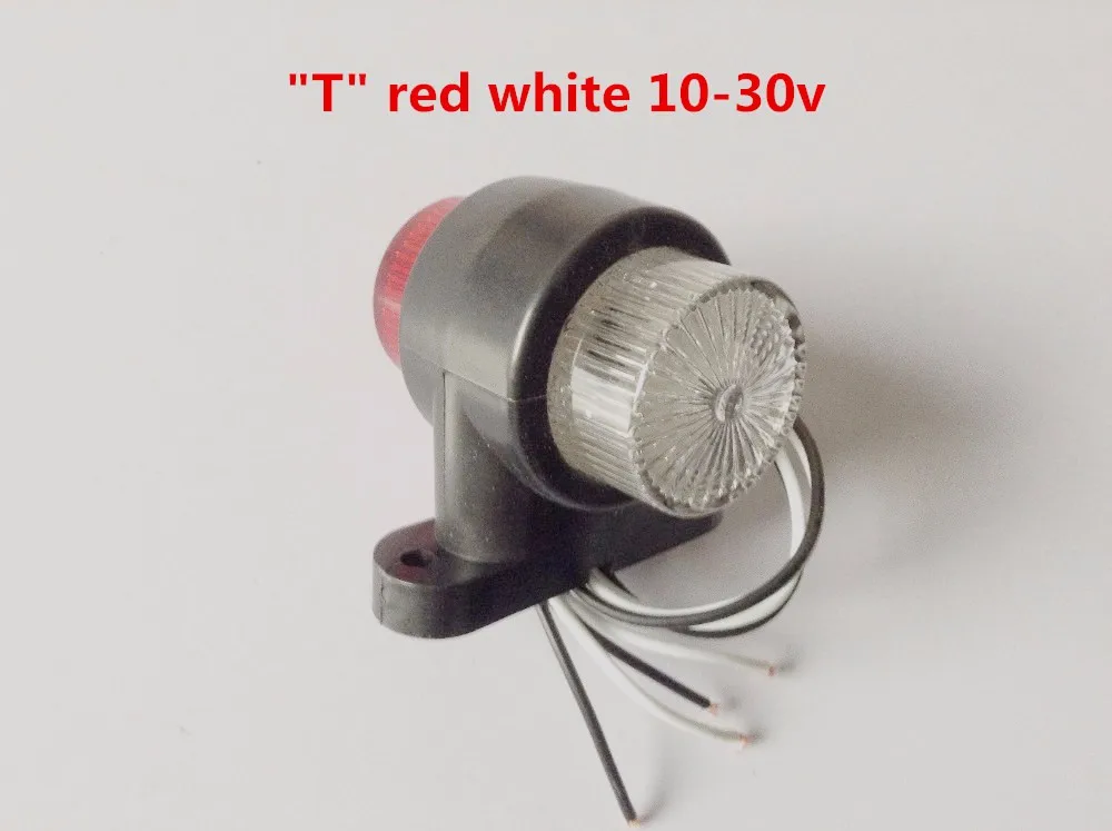 1 пара 2 ''10-30 V SAE EMARK трейлер грузовик светодиодный резиновый стебель светильник бар маркер светильник s Контурные лампы световой индикатор светильник s Внешний светильник