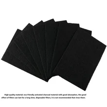 Угольный фильтр для кошачьего туалета, фильтр с активированным углем для домашнего использования, 4 шт.