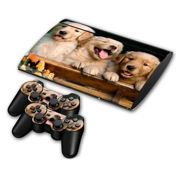 

free drop shipping for little animals design skin For PS3 Super Slim 4000 Console and 2 Controller Decals #TN-P3Slim4000-0058
