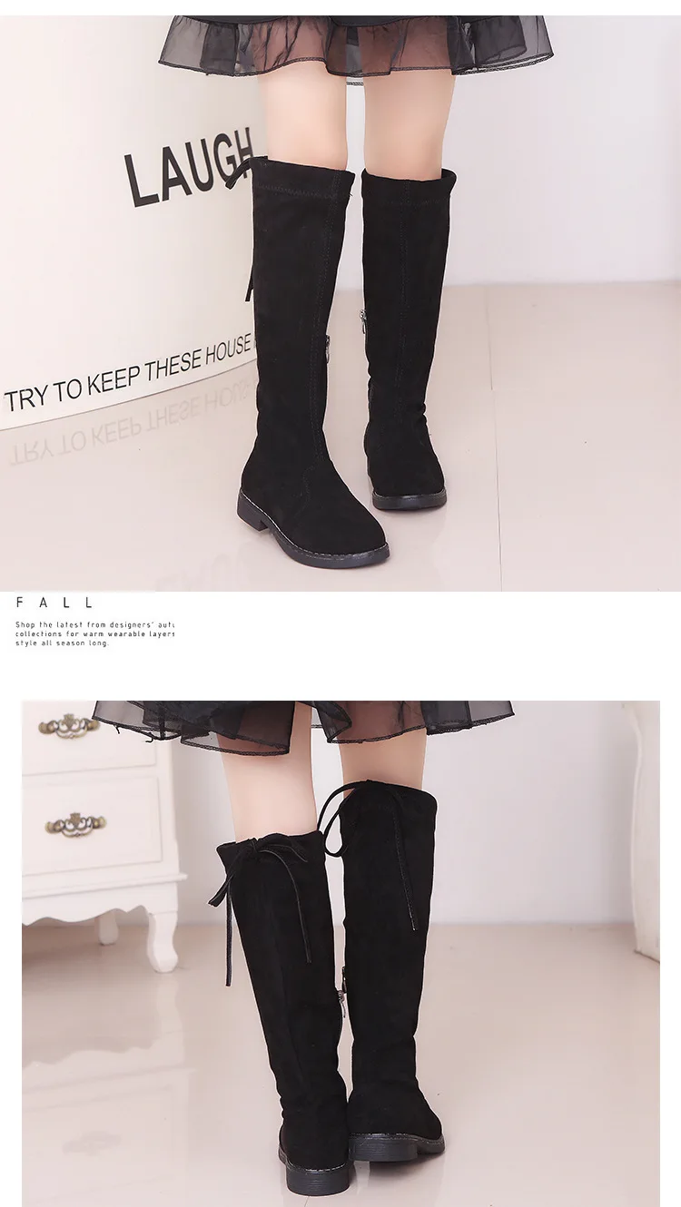 Meninas na Altura do Joelho-botas Altas Princesa Edição Crianças Botas 2020 Sapatos Bota Criança 14 edição crianças botas altas 2019 crianças altas crianças sapatos bota criança