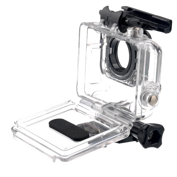 Для экшн-камеры Gopro Hero4 Водонепроницаемый Дайвинг 40 м защитный корпус Чехол Крышка объектива аксессуар для бритья