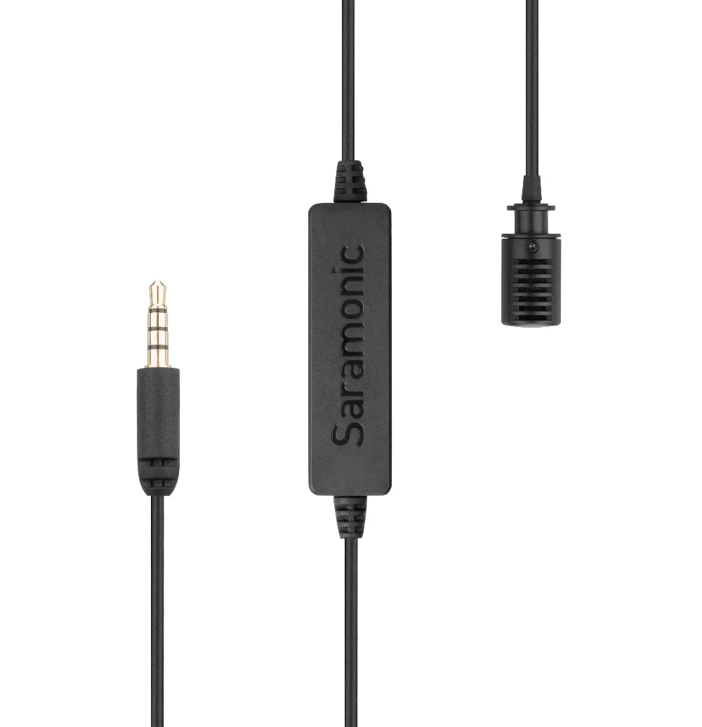 Saramonic Lavmicro-S петличный микрофон для DSLR Camcra, iPhone, Android смартфон, идеально подходит для записи Youtube, интервью