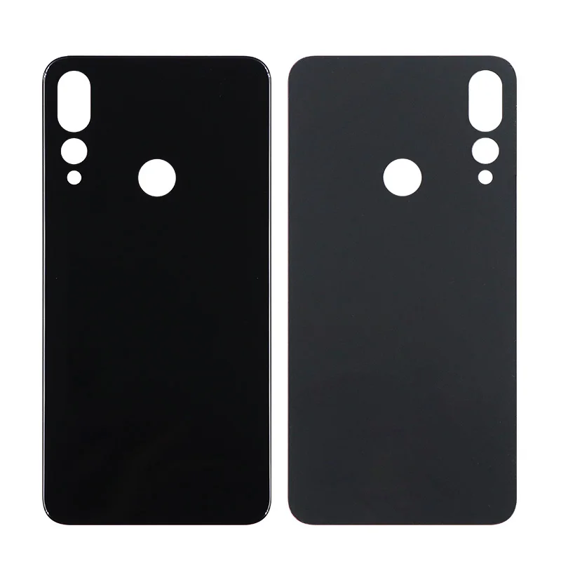 Черный Mcdark задняя крышка батарейного отсека для UMI umidigi A5 Pro стеклянный чехол для аккумулятора корпус мобильного телефона запасные части защитный чехол - Цвет: Черный