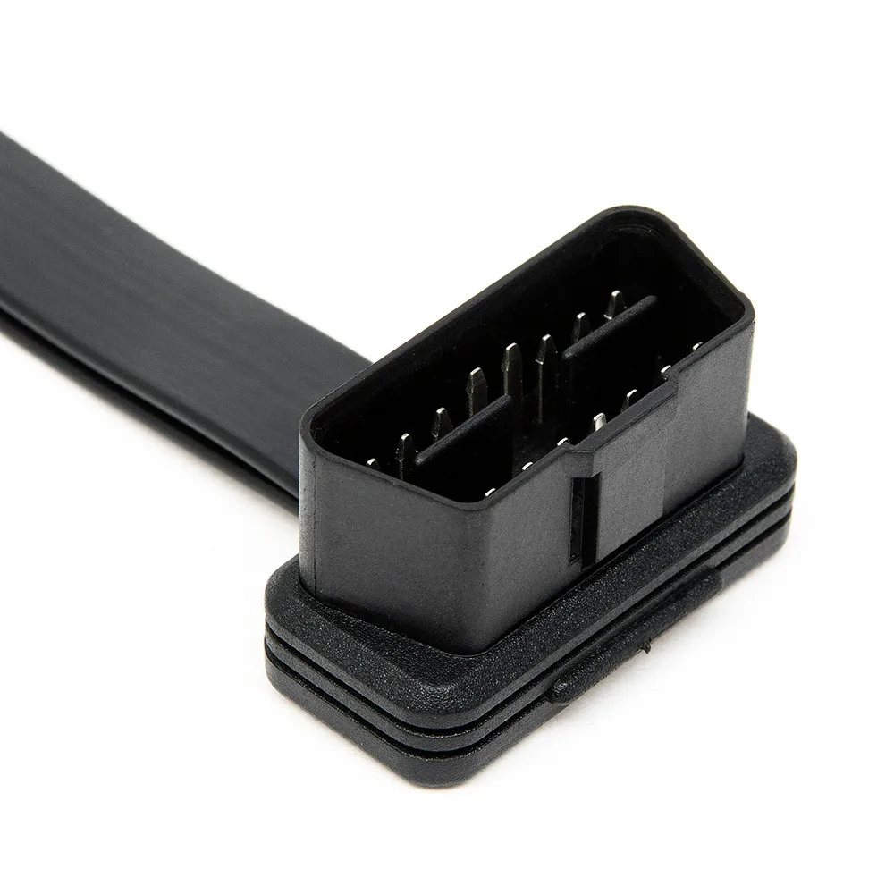 Универсальный OBD2 OBD 2 OBD II Y КАБЕЛЬ отклонения в размерах на 1-2 двойной 50 см автомобиля разъем 16 контактный разъем для gps ELM327 любого автомобиля