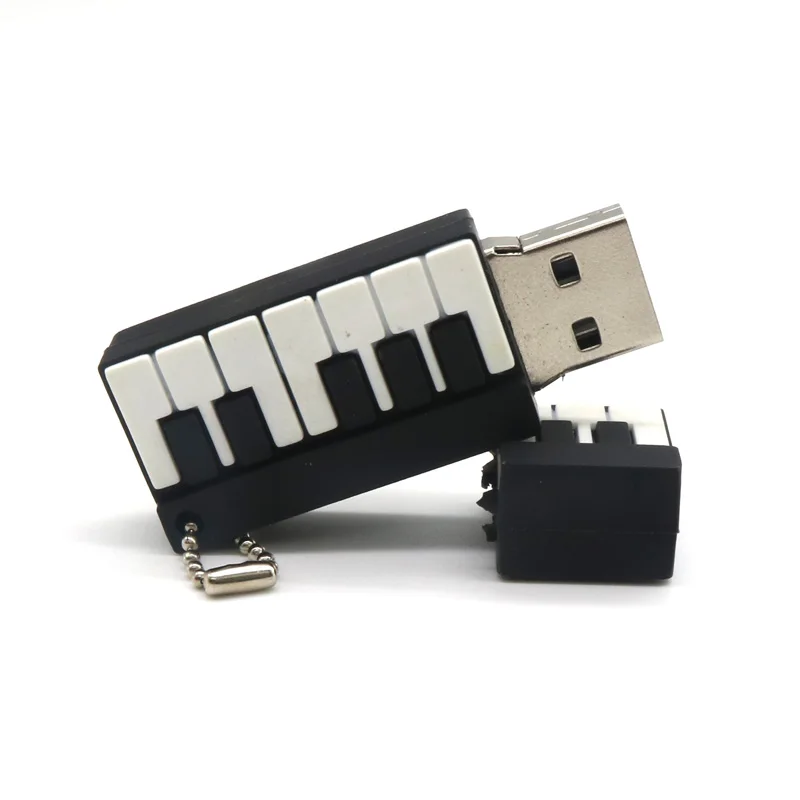 Модный USB флеш-накопитель Piano 128 Гб 64 ГБ 32 ГБ флеш-накопитель 16 ГБ 8 ГБ USB флешка подарок