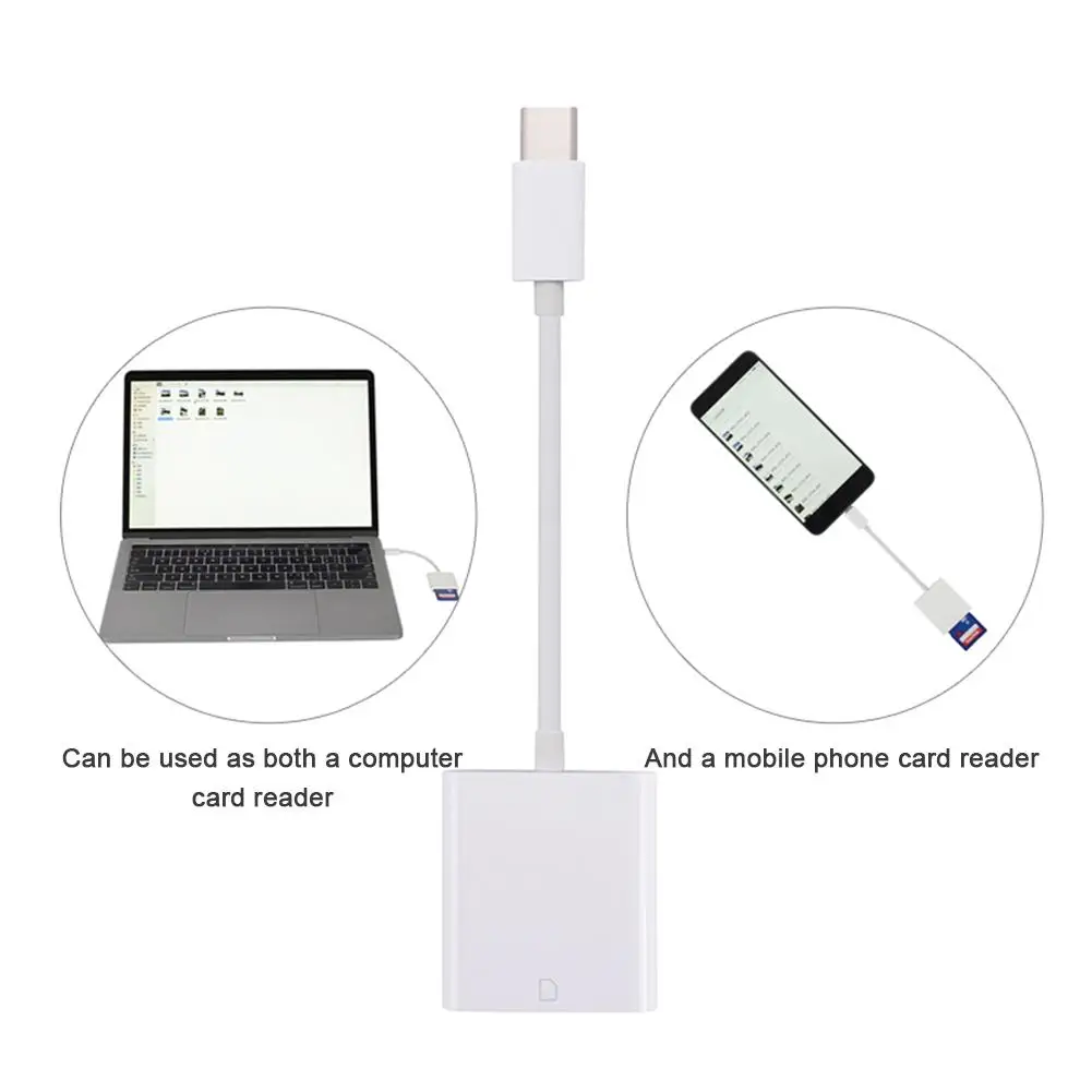 Высококачественный USB-C тип-c для SD кард-ридера комплект адаптера для камеры OTG адаптер для передачи данных кард-ридер адаптер для передачи данных