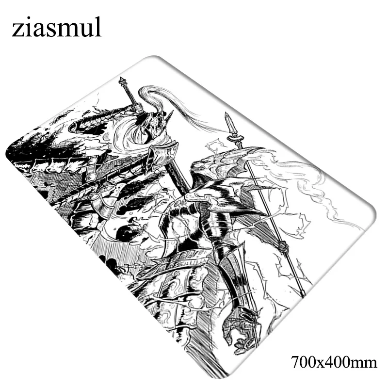 Dark souls padmouse 700x400x3 мм игровой коврик для мыши Очаровательная коврик для мыши геймер компьютерный стол классный коврик notbook mousemate pc