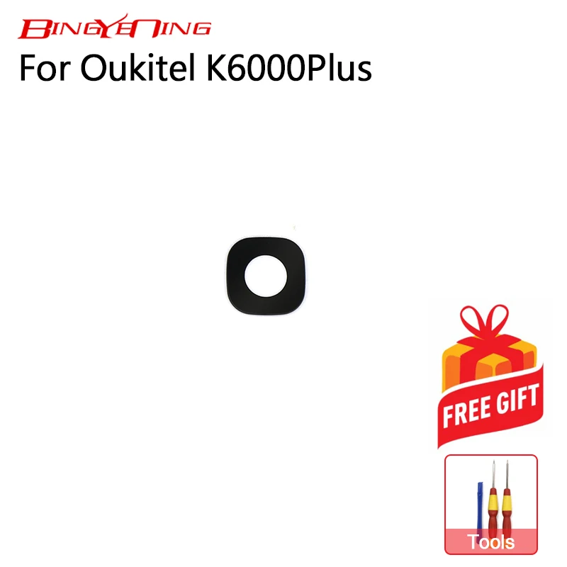 BingYeNing высокое качество объектив задней камеры для Oukitel K6000 plus объектив задней камеры стекло