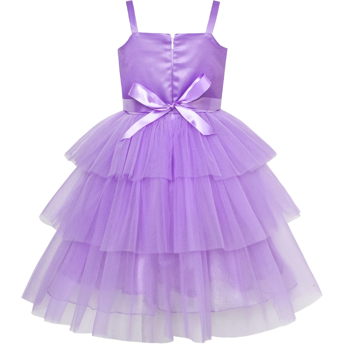 Sunny Fashion платья для девочек платье Кот Лицо Черный башня рябить На танцах Вечеринка