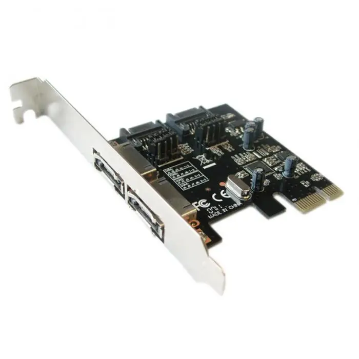 Etmakit PCI-E для SATA3 PCI E SATA3.0 6 ГБ/сек. SSD Asmedia Чип расширения карты ASM1061 NK-Shopping