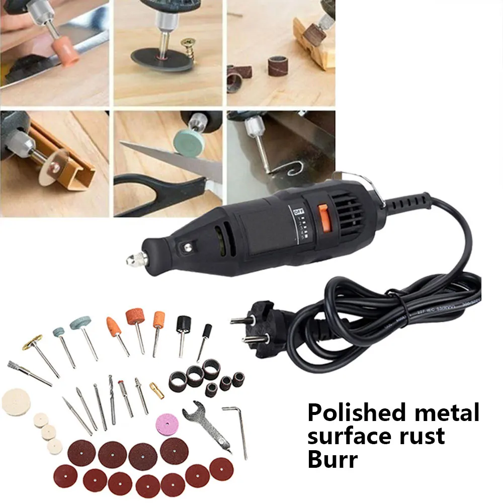 40pcs Electric Suit Grinding Tool Set Carpenter Durable Tool Kits Plastic Grinding Wheel Tool Sturdy