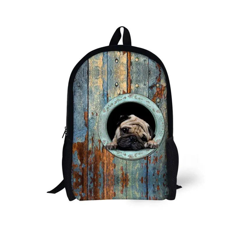 Women Backbag 3D Animal Backpacks Pet Dog Cat Printing School Bagpack Girls Children's Bookbags Laptop Rucksack Mochila Hombre - Цвет: C0052C