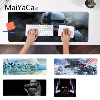 

MaiYaCa Cool New Darth Vader Stormtroopers Silicone Pad to Mouse Game Durable Rubber Mouse Mat Pad