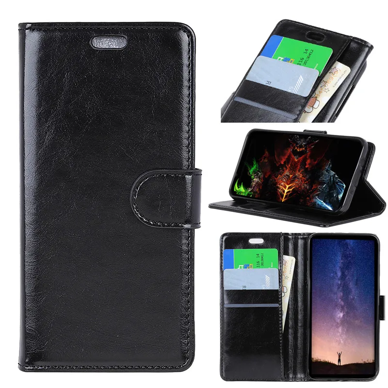 For Huawei Mate20 Pro Case Leather Crazy Horse Pattern Phone Bags Cover Case For Huawei Mate20 Pro Flip Cases Retro Card Wallet (10)