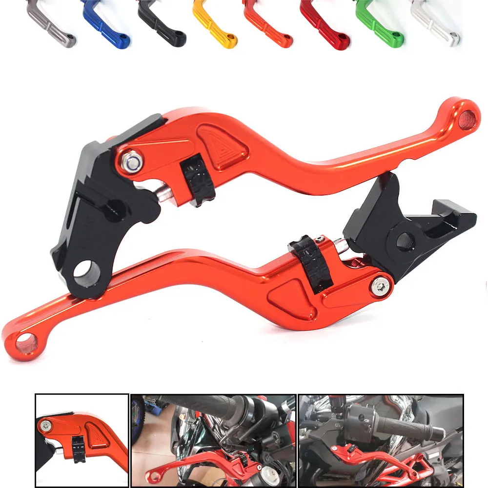 

Мотоциклетные рычаги BJMOTO, наборы для RC125 RC200 RC390 RC/DUKE 125 200 390 колесо регулировки колеса, CNC рычаги тормозной муфты
