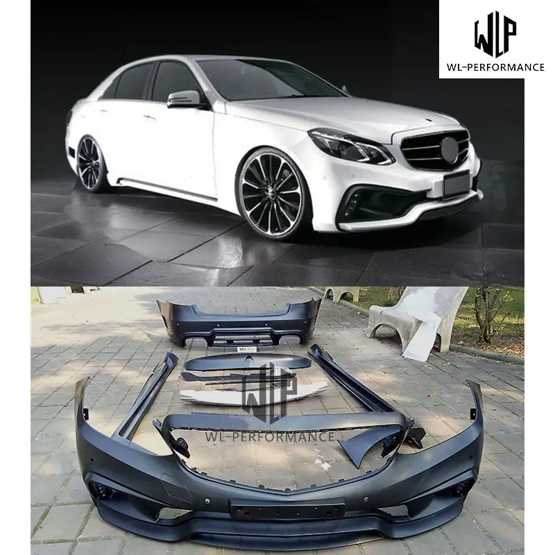 Комплект кузова автомобиля W212 PP неокрашенный боковая юбка переднего и заднего