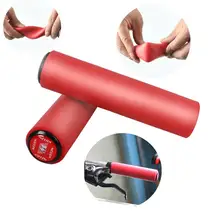 

2 PCS/Set BMX Bicycle Bike MTB Handle Bar Grips Washable Lightweight Wear-resistant Silicone Shock Absorption Hand Grips