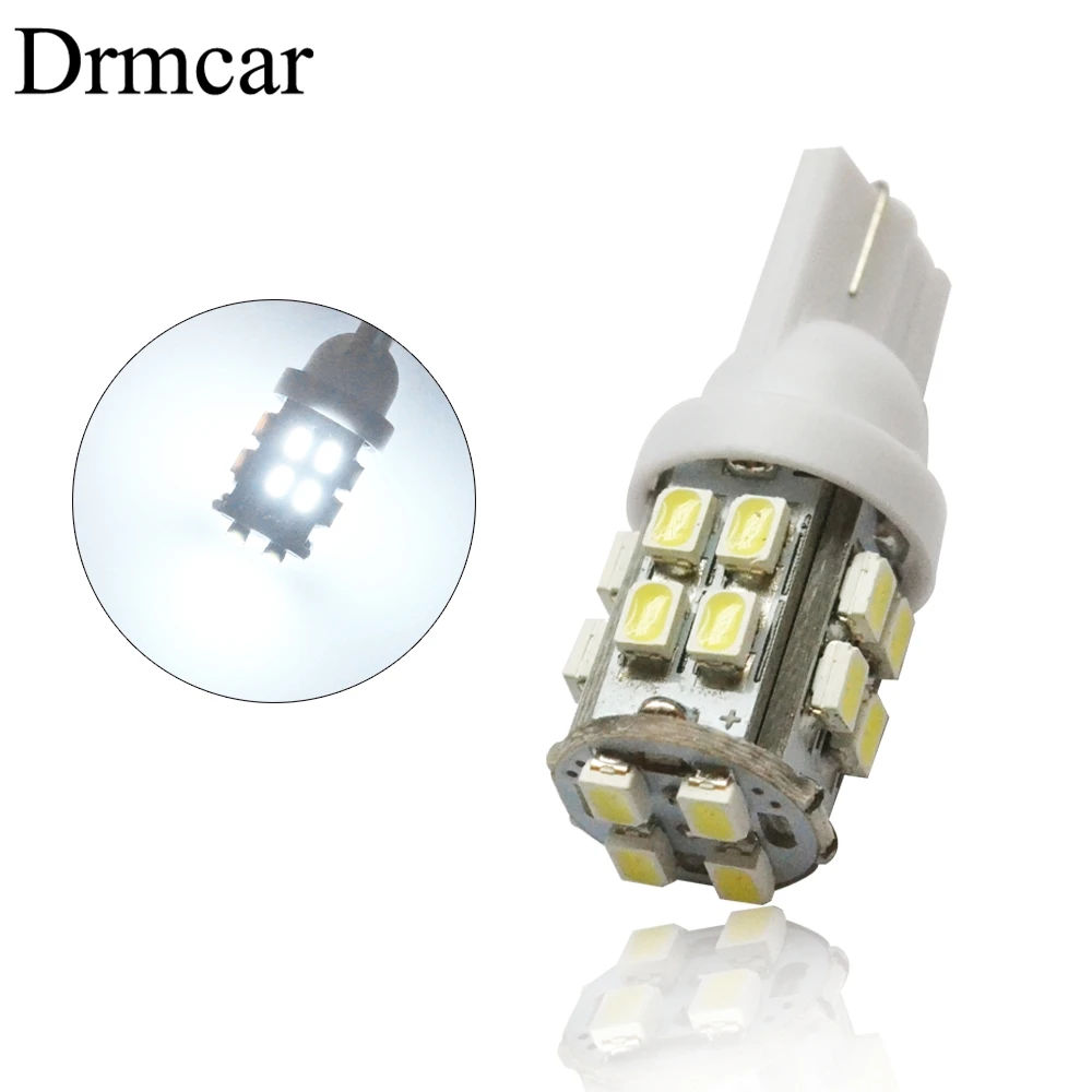 

T10 W5W 8/20Led 1206 White Car Wedge LED Truck RV Light 194 168 Auto Vehicle License Plate Clearance Lamp Reading Bulb DC 12V
