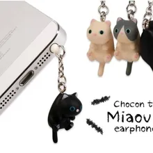 Kpop kawaii оригинальное качество Chi's cat Анти Пылезащитная заглушка для сотового телефона ks милый аниме ушной колпачок для наушников