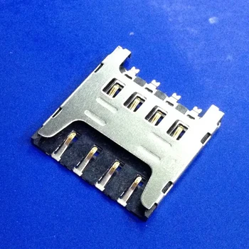 

Gold-Plated Drawer Type Micro Sim Deck 8P For Smart Watches And New Small Card Special